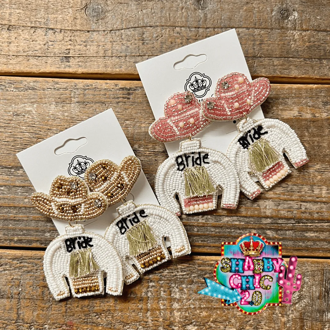 Let's Go Bride's Earrings