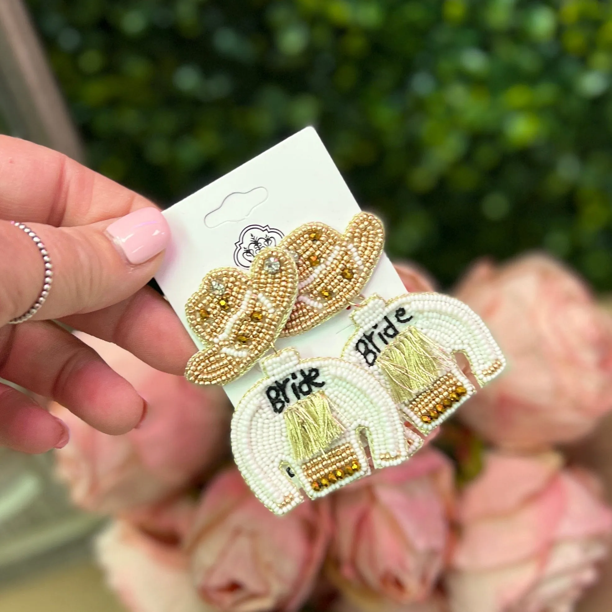 Let's Go Bride's Earrings