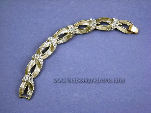Lisner Loop Bracelet with Rhinestones
