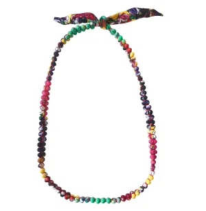Long Regenerated Necklace in Lucid Magnolia