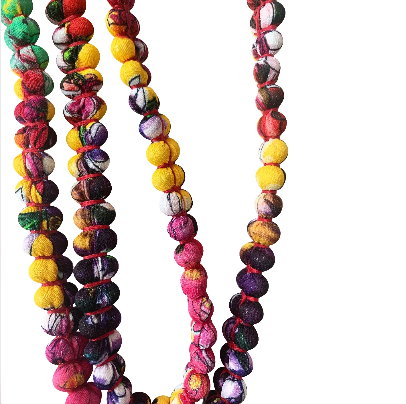 Long Regenerated Necklace in Lucid Magnolia