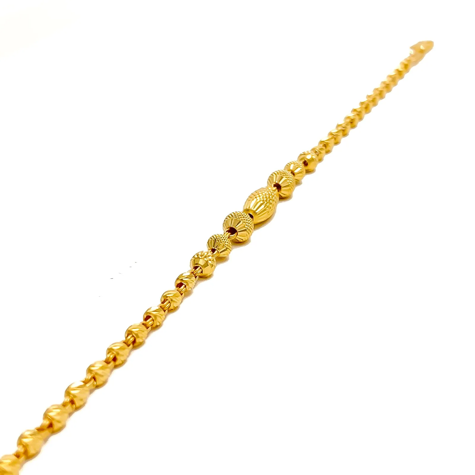Lovely Elevated 22k Gold Bracelet
