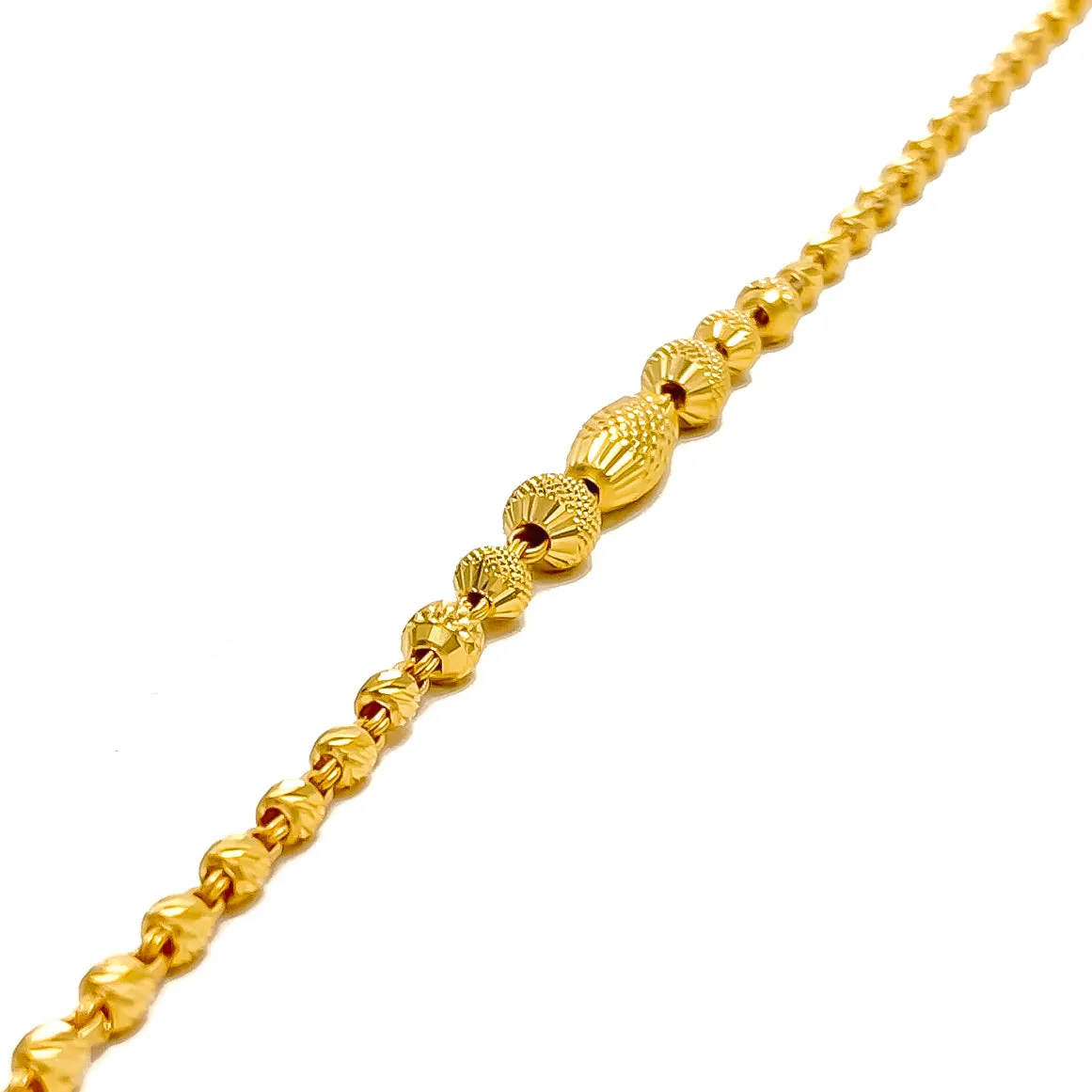 Lovely Elevated 22k Gold Bracelet