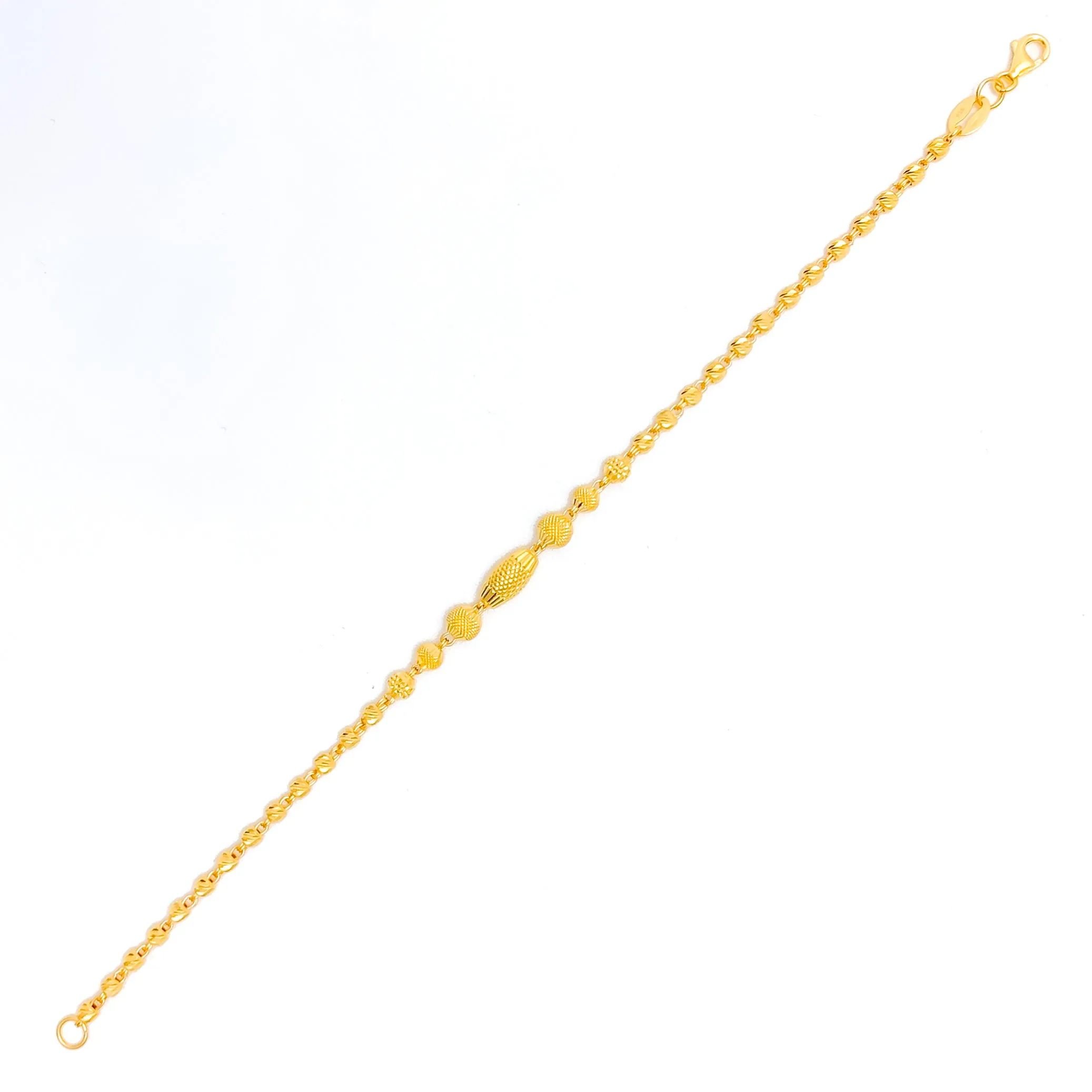 Lovely Elevated 22k Gold Bracelet