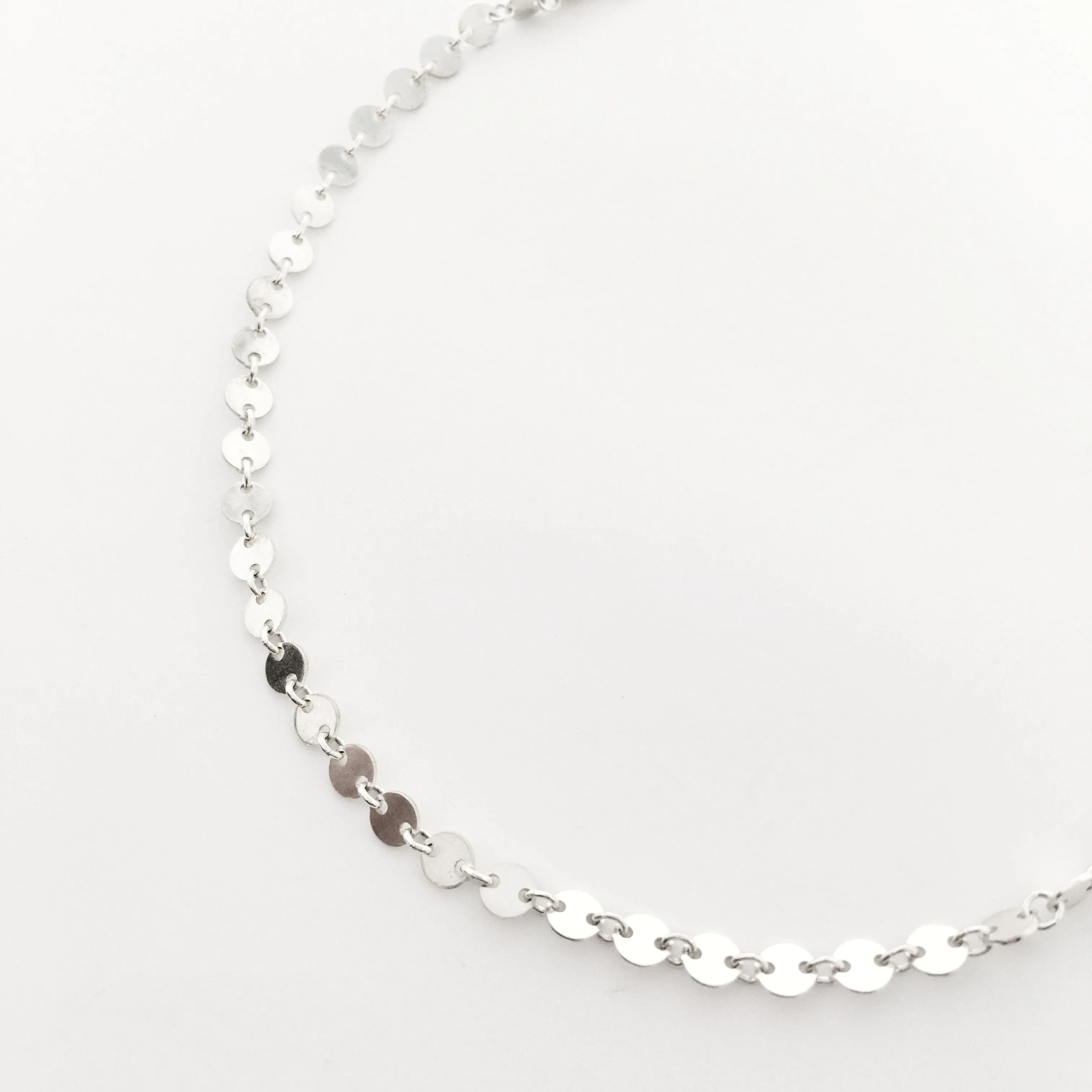 Luna Disc Chain Necklace