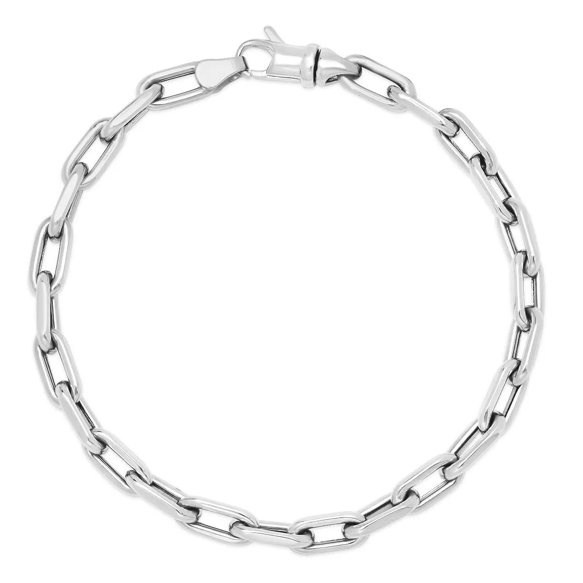 Luxe Link Drawn Gold Cable Chain Bracelet