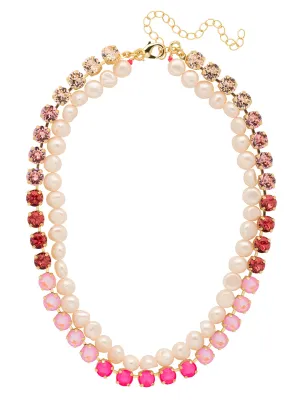 Matilda Layered Tennis Necklace - 4NFL18BGBFL