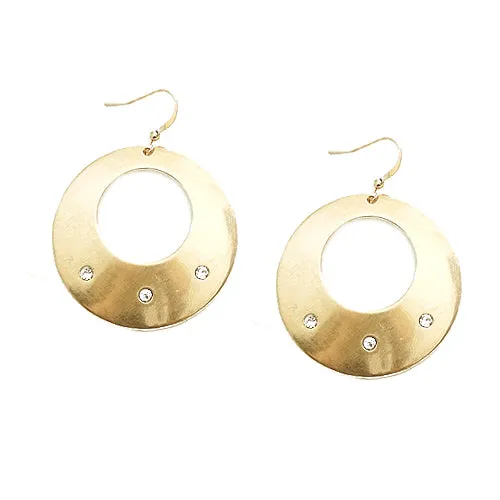 MATT GOLD EARRINGS  #FW1202593