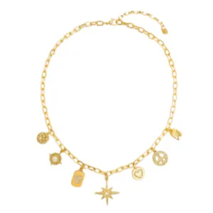 Medallions Charm Necklace