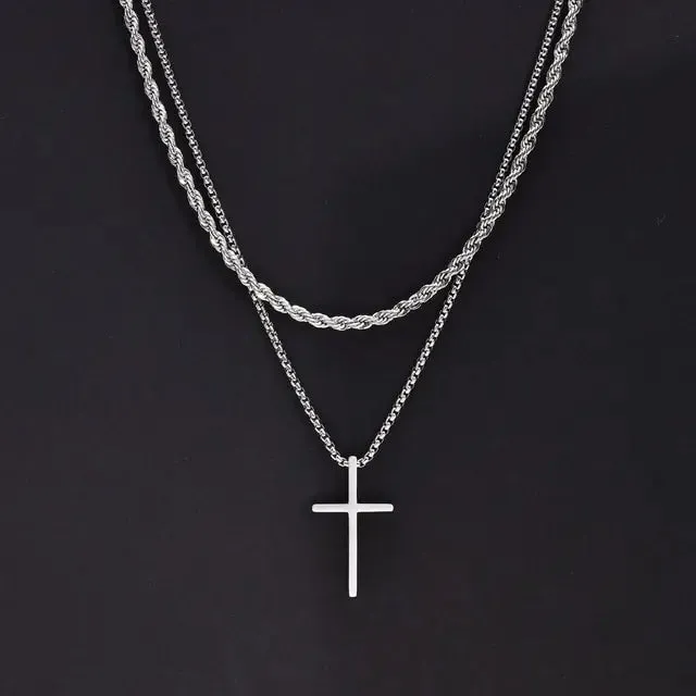 Mens Cross Necklaces