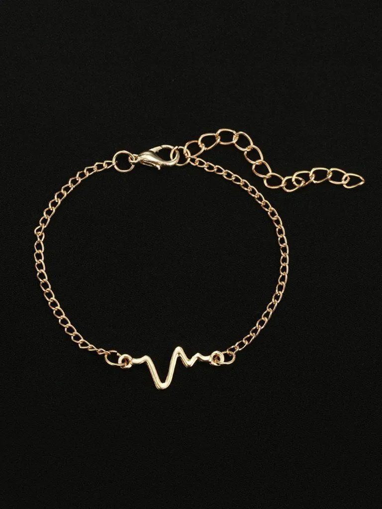 Mental Decorate Chain Bracelet