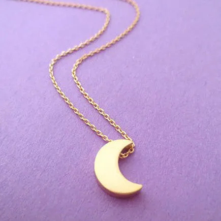 Minimalist Pendant Necklaces Women Fashion Heart Cross Arrow Moon Star Lucky Elephant Necklace Collares Summer Every Day Jewelry
