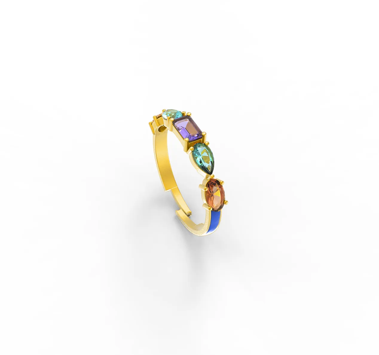 Mix Enamel Ring