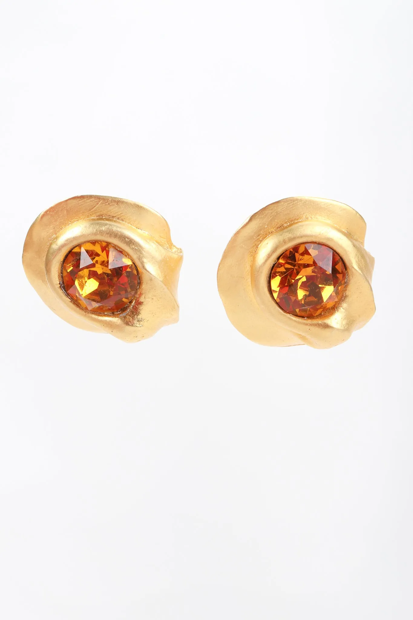 Modernist Oyster Collar Necklace & Earring Set