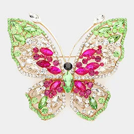 More Crystal Brooches