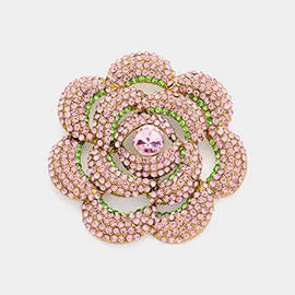 More Crystal Brooches