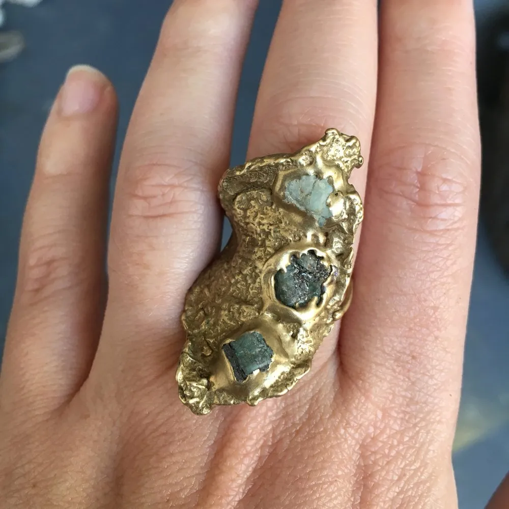 Mosaic Wilted Ring