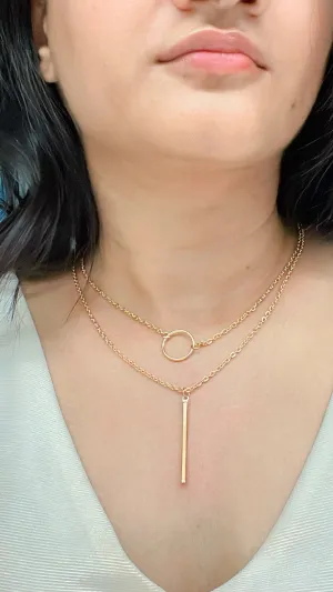 Naomi Double-layered Fashion Necklace