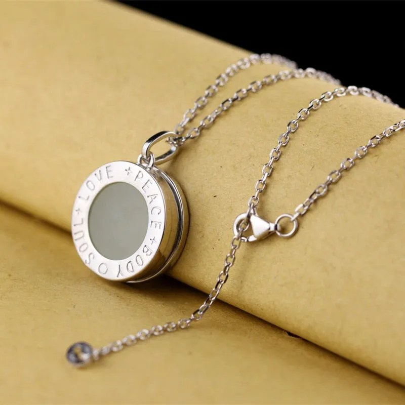 Olivia Charles Fine Jade 925 Peace Pendant