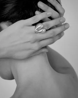 Open Heart Ring silver