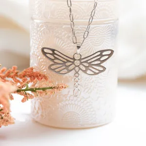 Ophelia Dragonfly Pendant Necklace