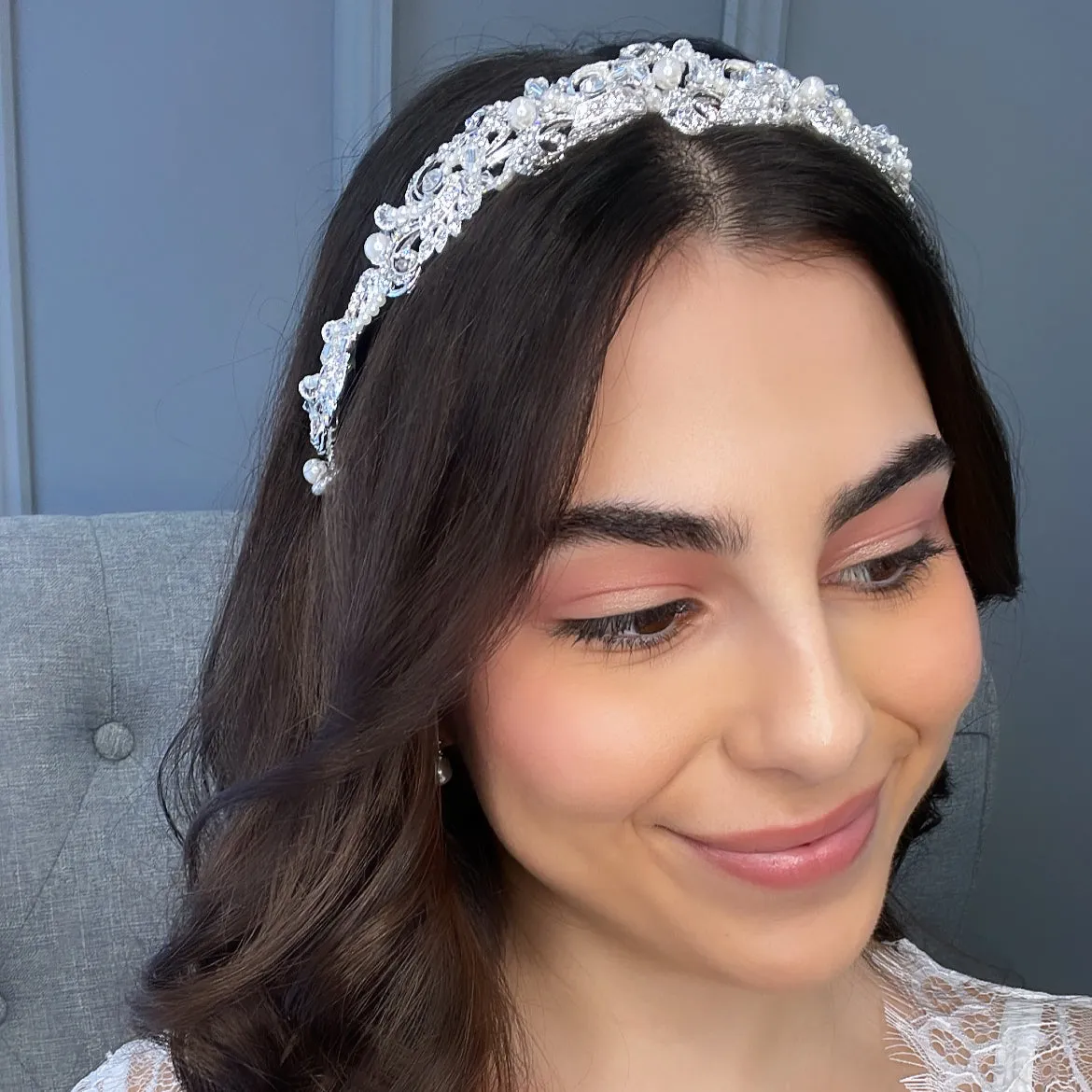 Oriana Crystal Bridal Headband