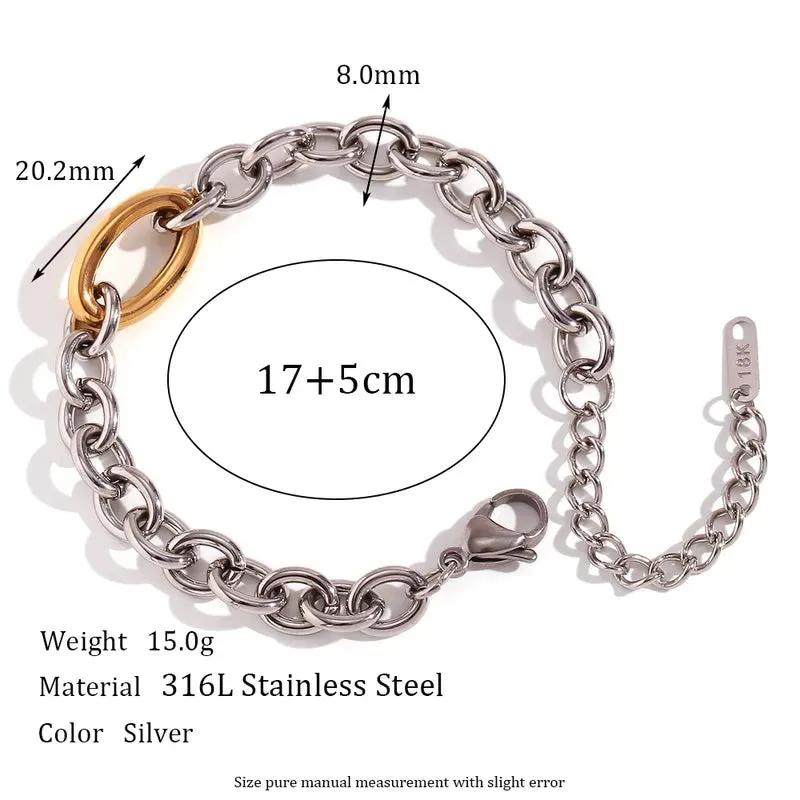 Ortega Chain Link Bracelet