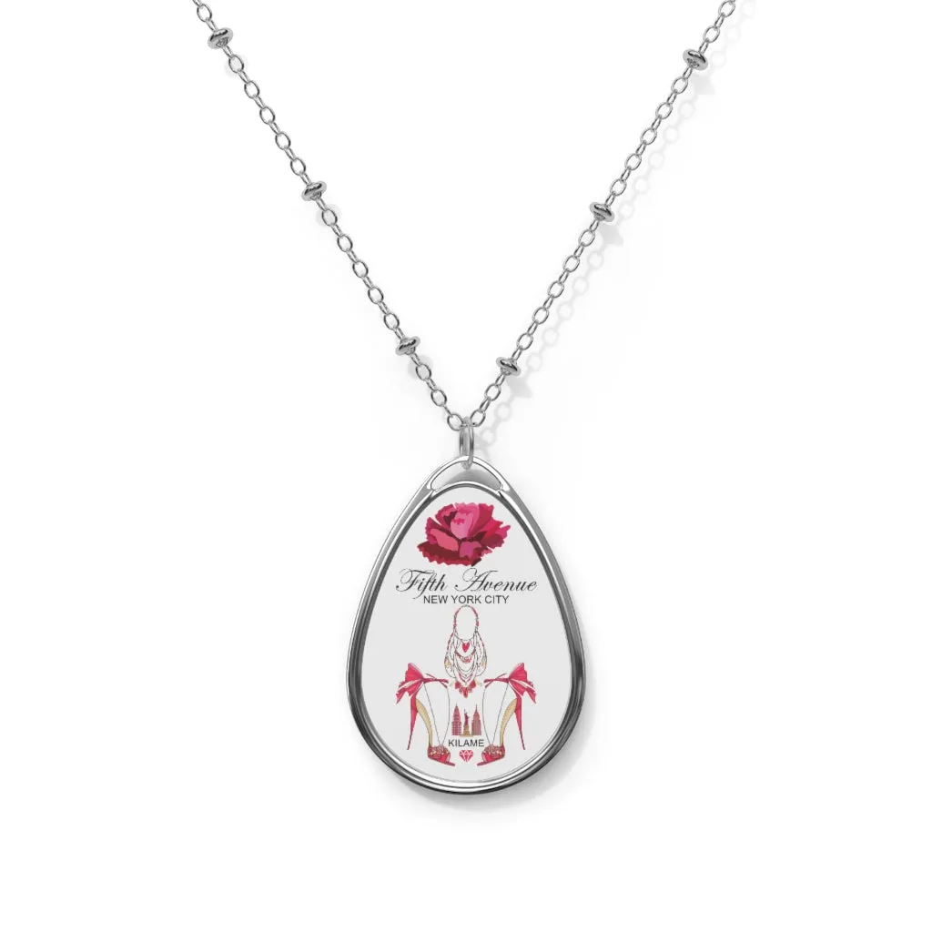 Oval Necklace 'Fifth Avenue'