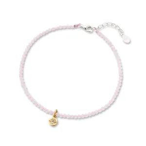 PALAS Rose Quartz Celestial Gem Bracelet