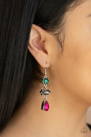 Paparazzi Starlet Twinkle - Multi Earrings