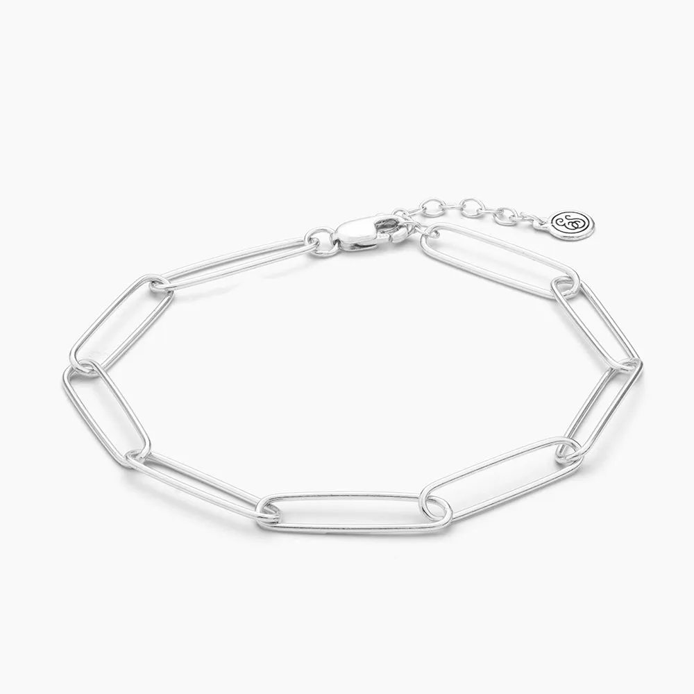 Paperclip Chain Bracelet