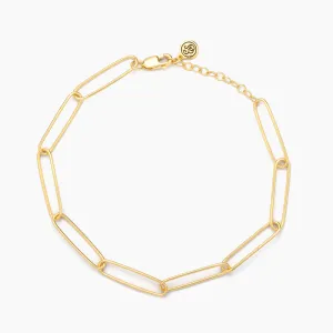 Paperclip Chain Bracelet