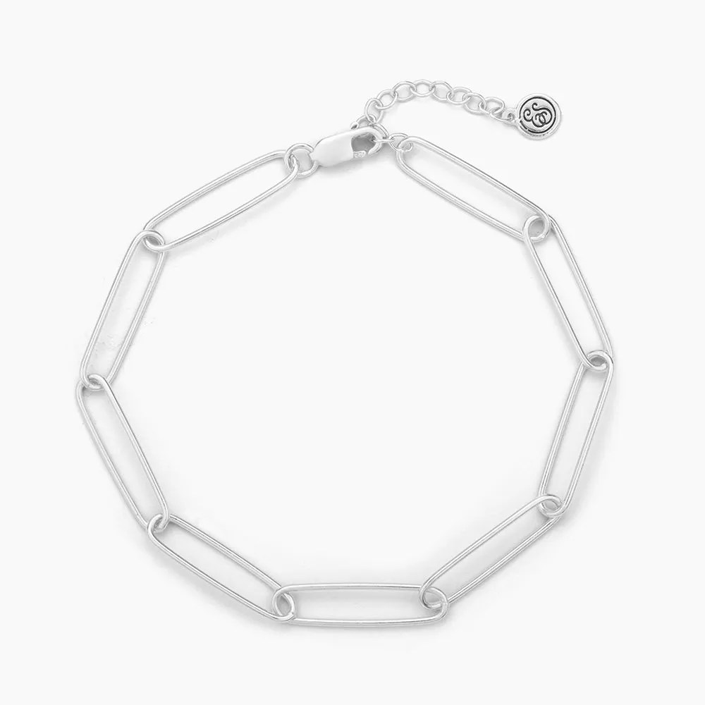 Paperclip Chain Bracelet