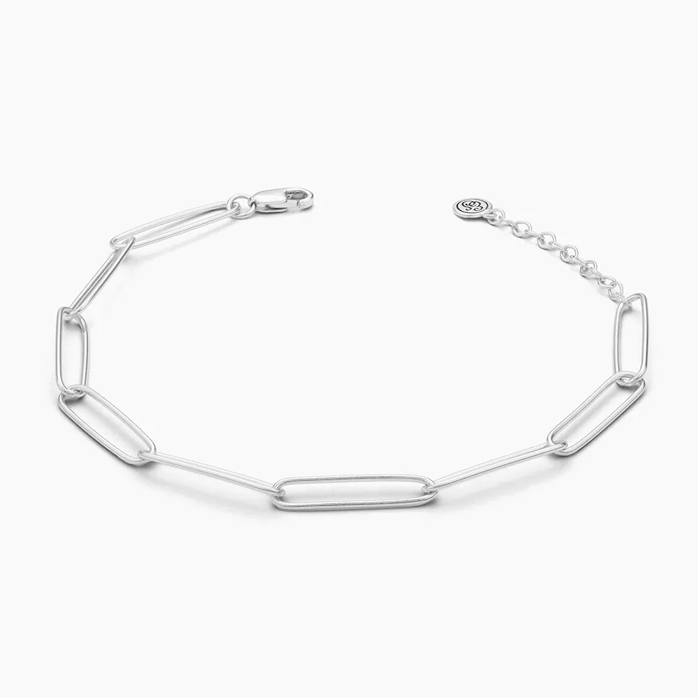 Paperclip Chain Bracelet