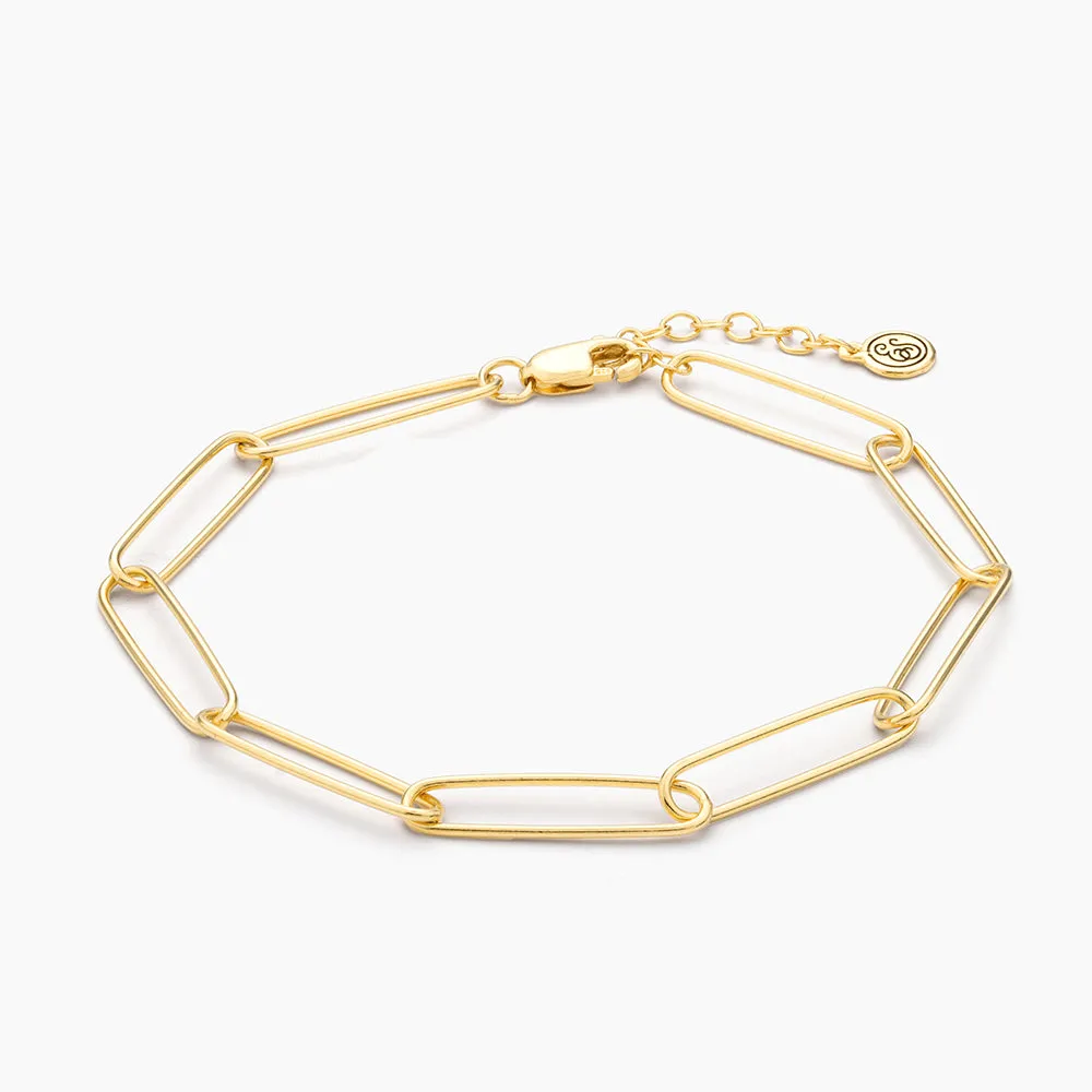 Paperclip Chain Bracelet