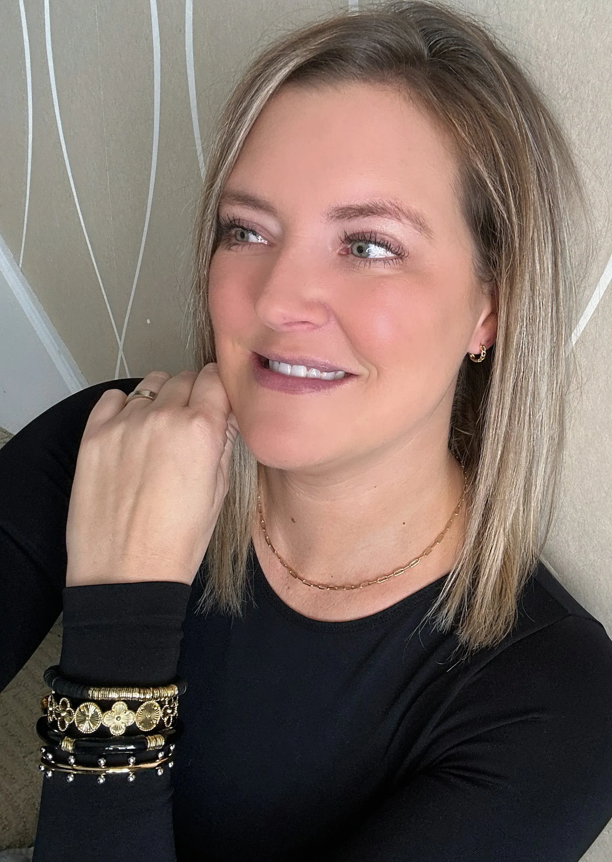 Paperclip Gold Chain Necklace