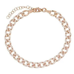 Pavé Cuban Bracelet