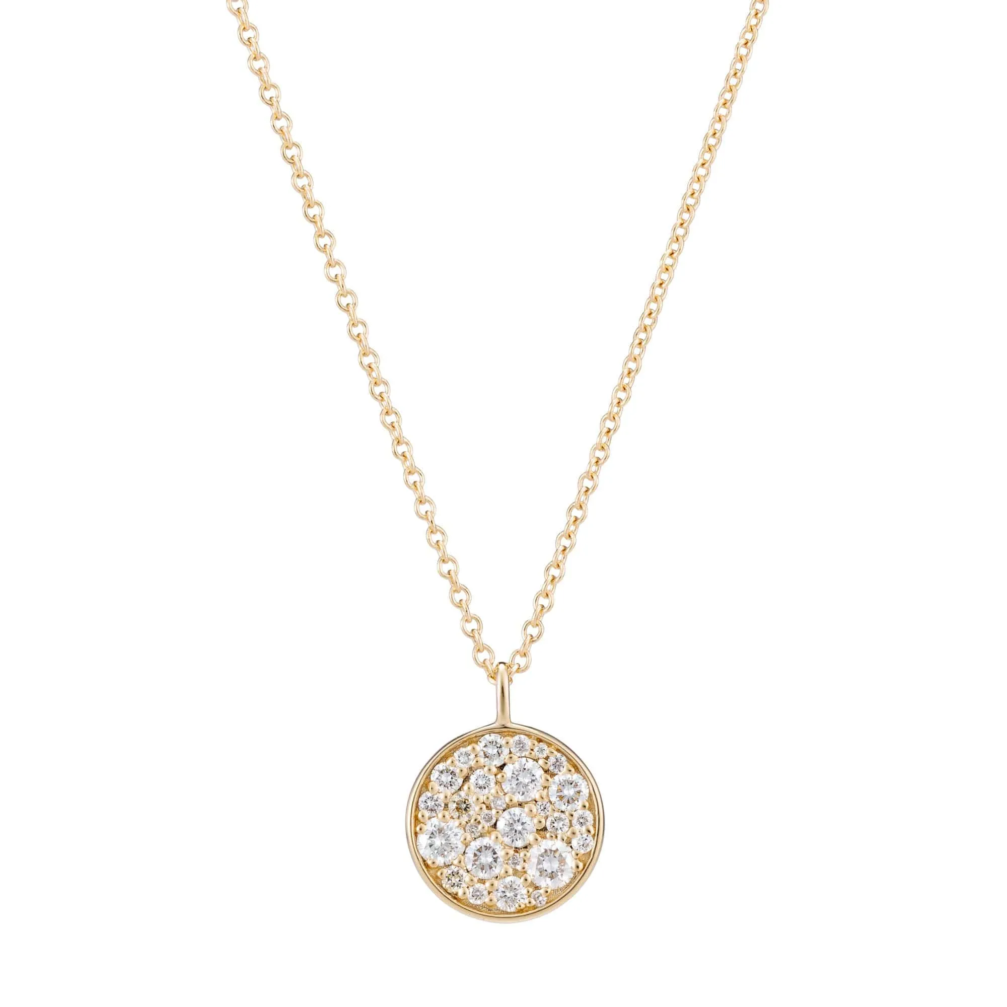 Pavé Diamond Pendant Necklace