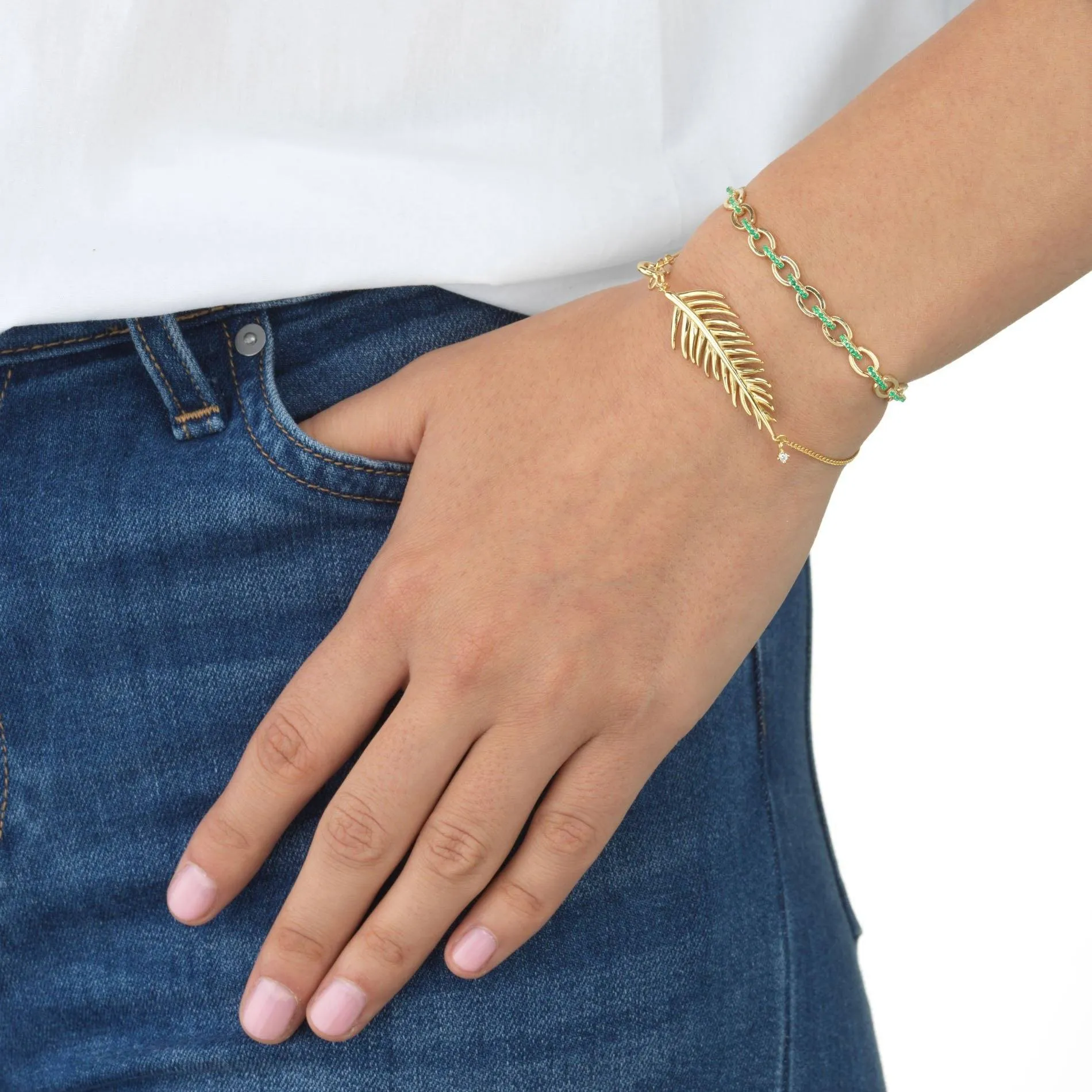 Pavé Link Bracelet