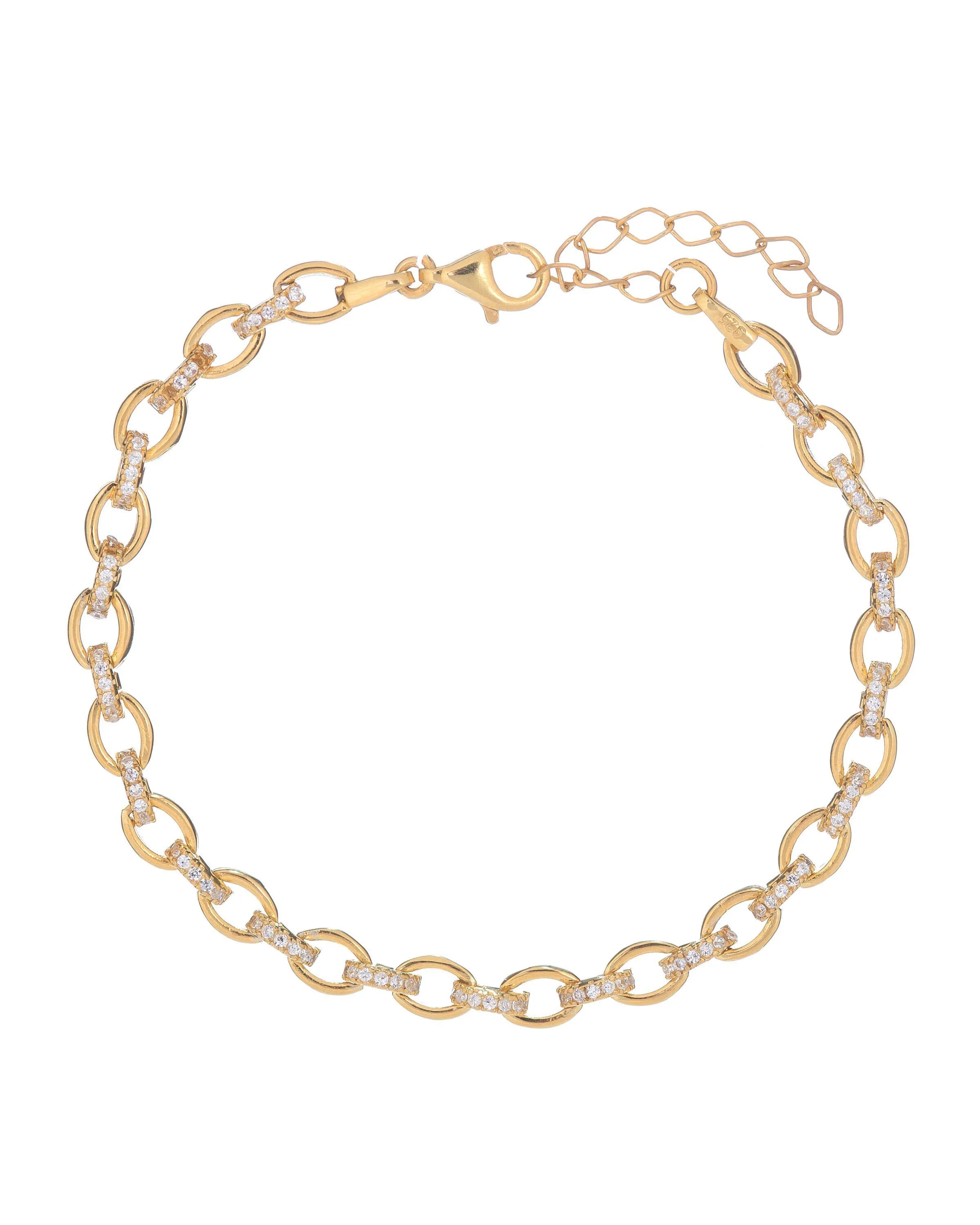 Pavé Link Bracelet