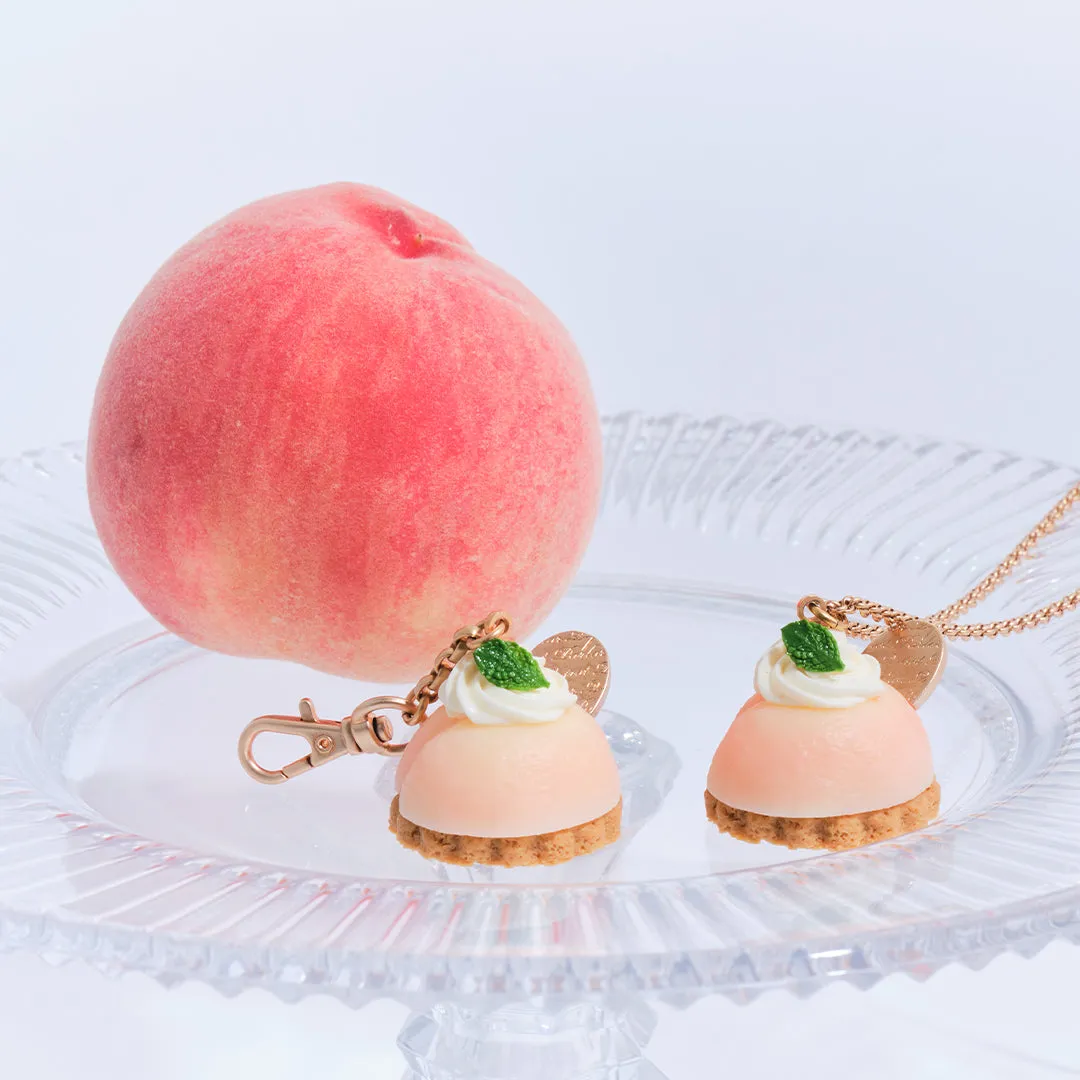 Peach Petit Cake Necklace【Japan Jewelry】