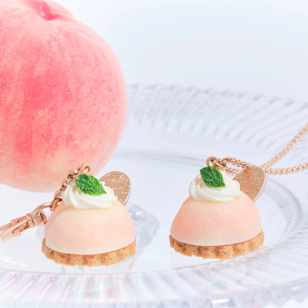 Peach Petit Cake Necklace【Japan Jewelry】