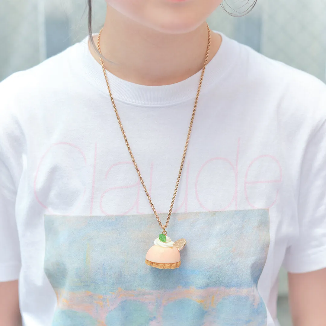 Peach Petit Cake Necklace【Japan Jewelry】