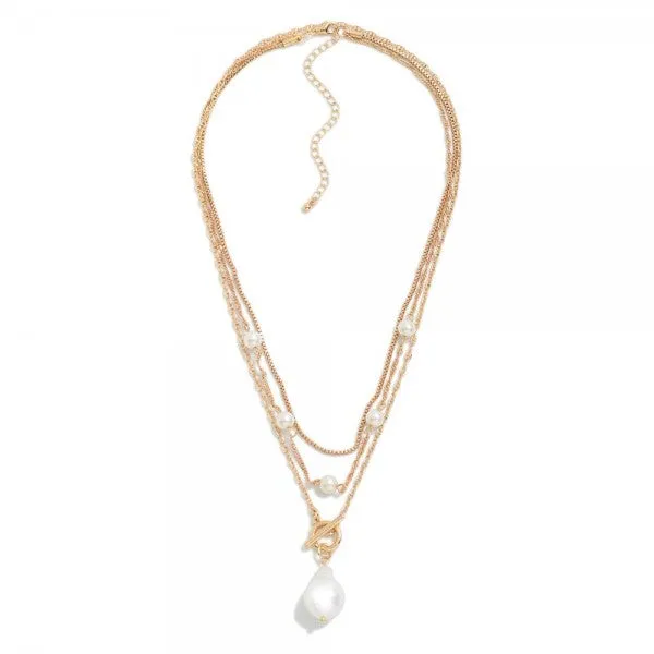 Pearl Trio Necklace