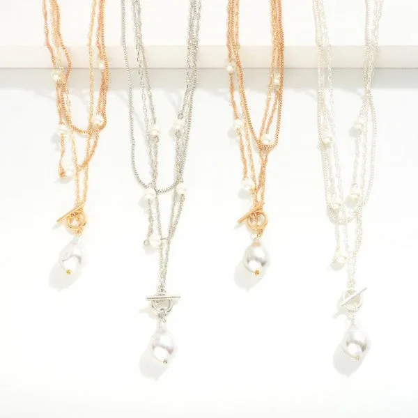 Pearl Trio Necklace