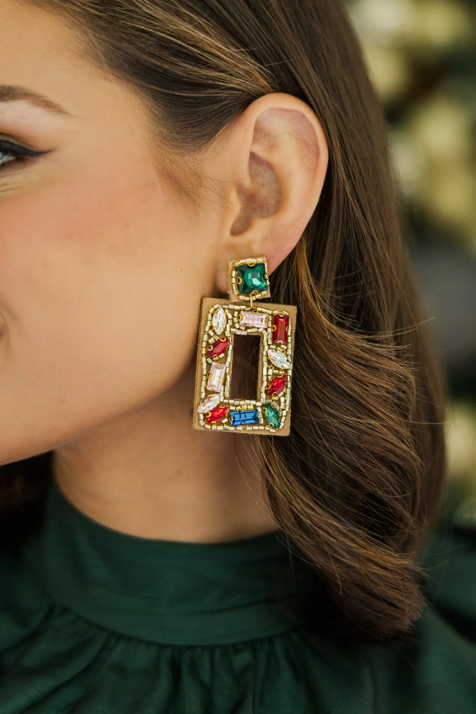 Penelope Red Earrings