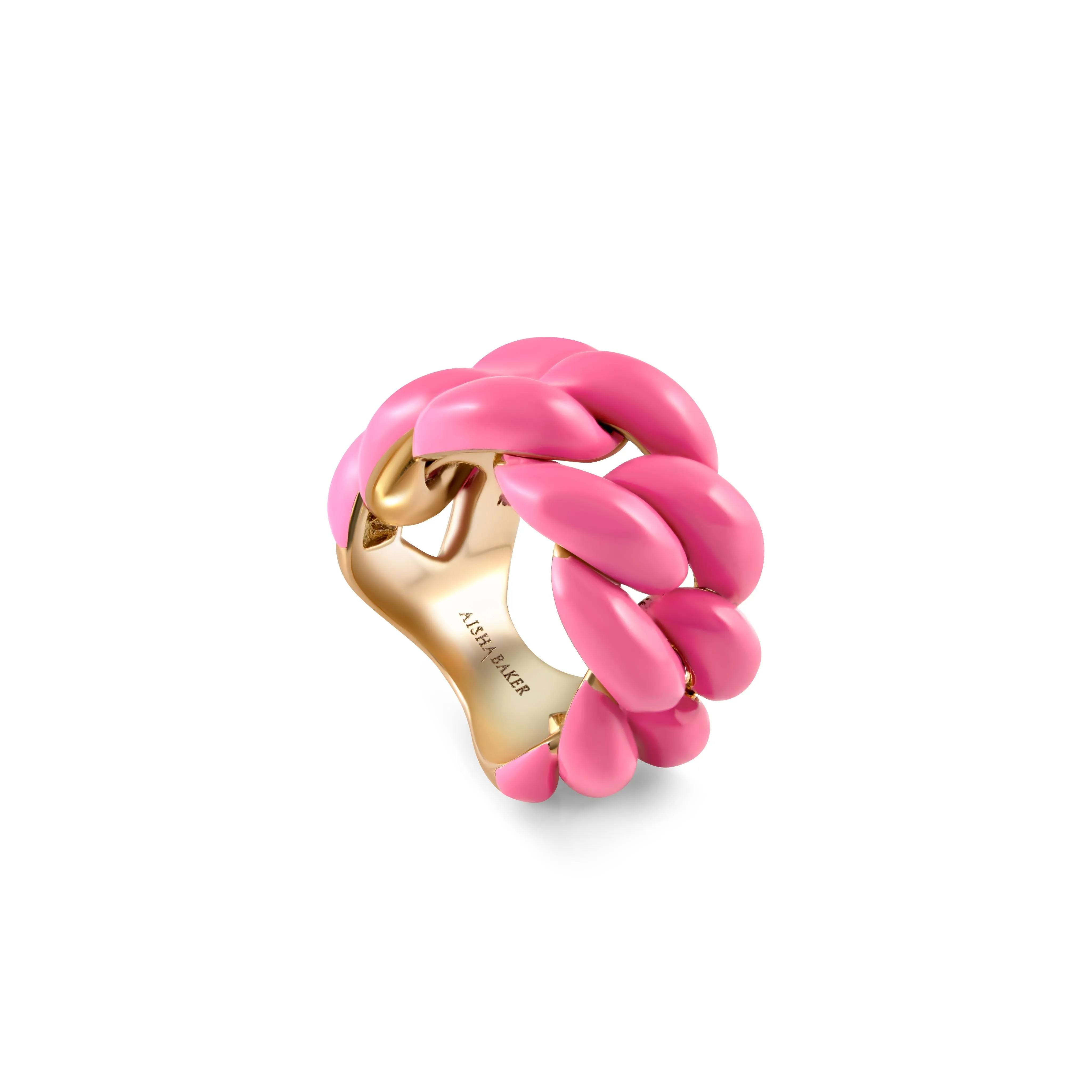 Pink Chain Reaction Ring