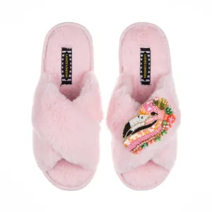 Pink Flamingo Slippers