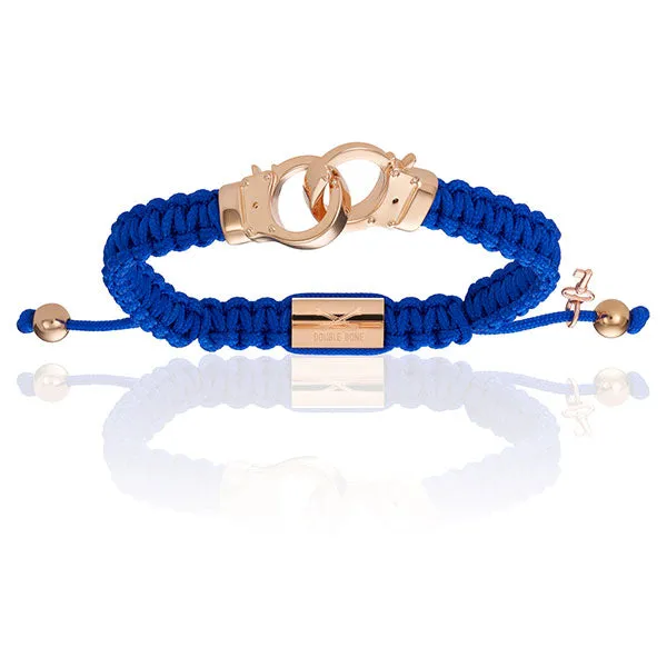 Pink Gold Blue Bracelet Combination