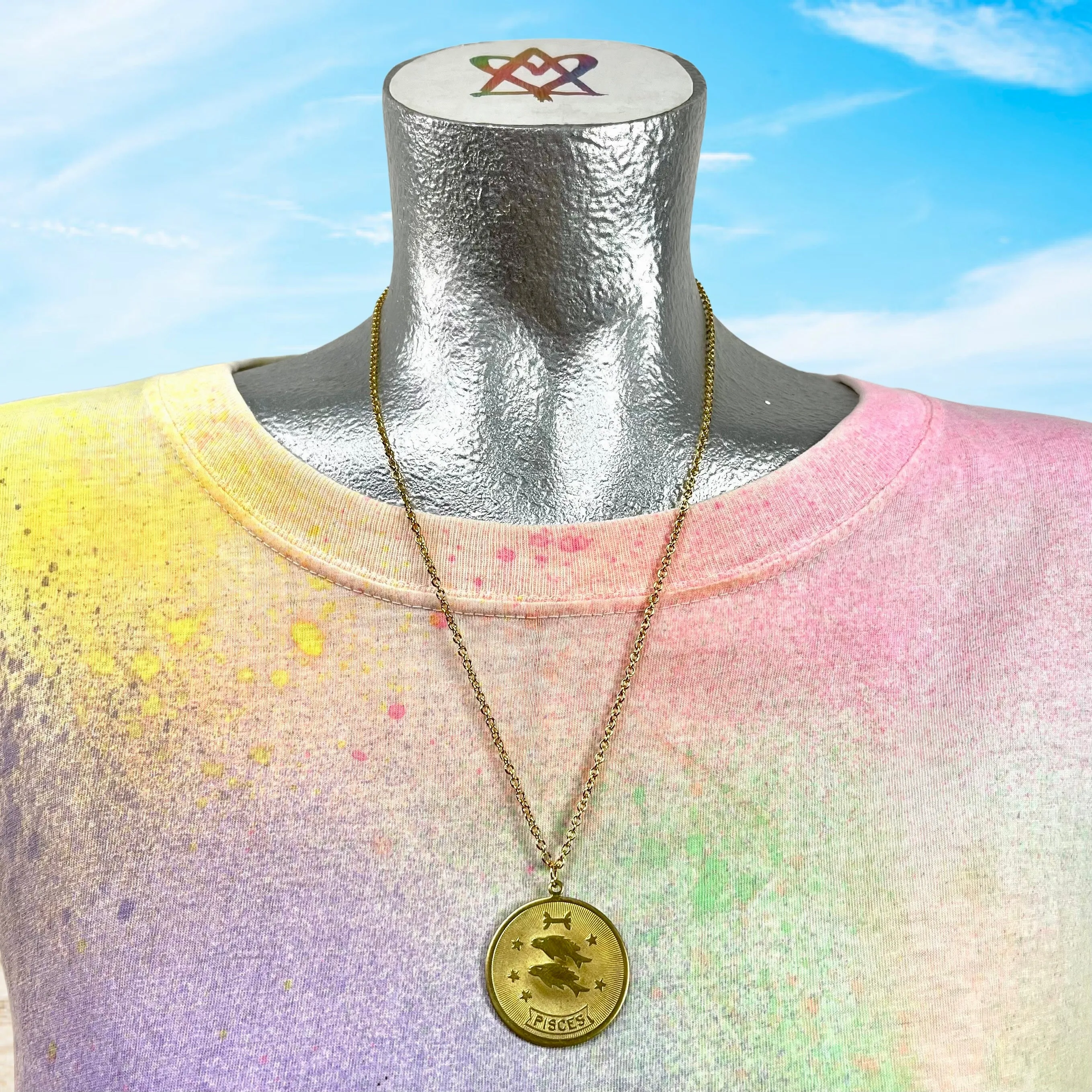 Pisces Zodiac Pendant